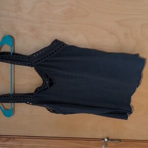 Heather blue tank